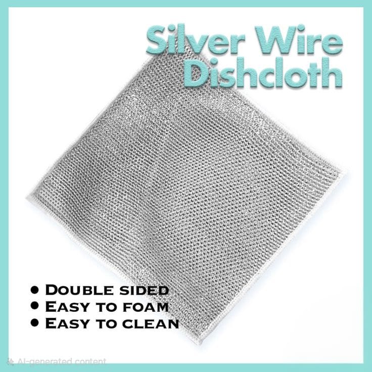 Sink Organizer With Scrubber