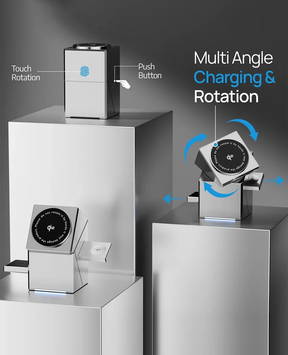IPHONE 3 IN 1 CHARGING STATION